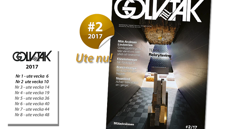 Golv till Tak nr 2 har temat rekrytering.
