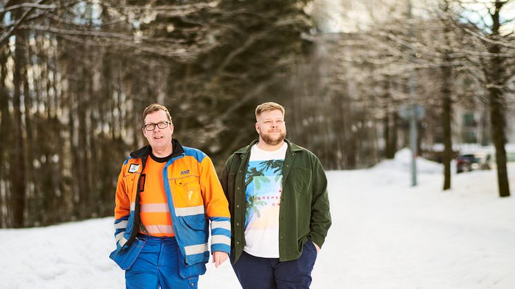 Aren Pasi Järvinen ja Santeri Nurmisto osallistuivat puolen vuoden pituiseen terveysvalmennukseen