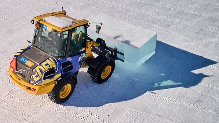 Volvo L20 Electric Rally Sweden Edition hjullastare