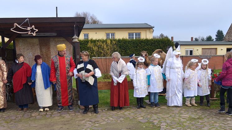 Weihnachten im Stall auf dem Klostergut Mößlitz: Bärenherz erhält erneut großartige Spende