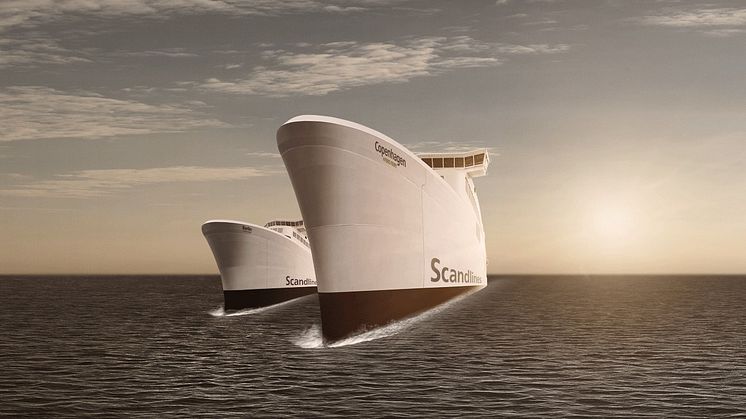 Scandlines sejler nu med to nye hybridfærger på Gedser-Rostock