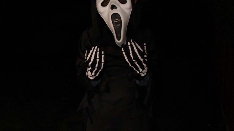 Halloween_Alene i mørket.