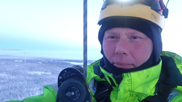 Greger Nilsson vd Blade Solutions och finalist i "Innovation Awards" på den världsledande kompositmässan JEC World