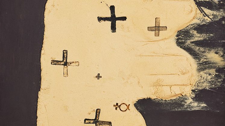 "Cos i Creus" av Antoni Tàpies 