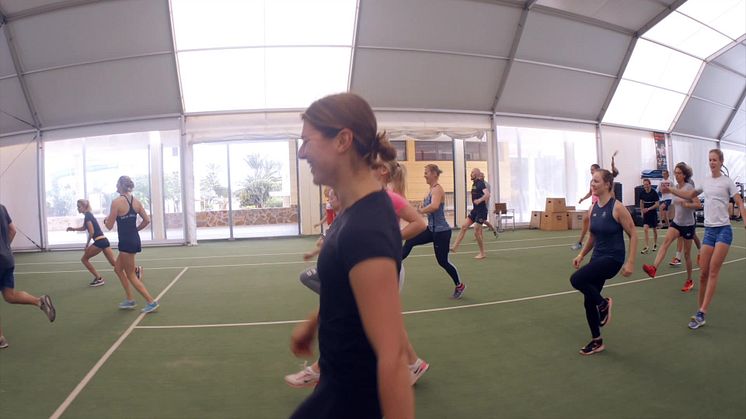 Playitas gästas av  Sveriges Olympiska Kommittés Topp- och Talangprogram.