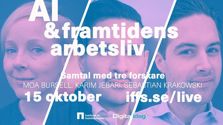 Lyssna på ett samtal mellan tre forskare: en ekonom, en filosof, och en sociolog, när de pratar om hur AI:s intåg i arbetslivet kommer att se ut.