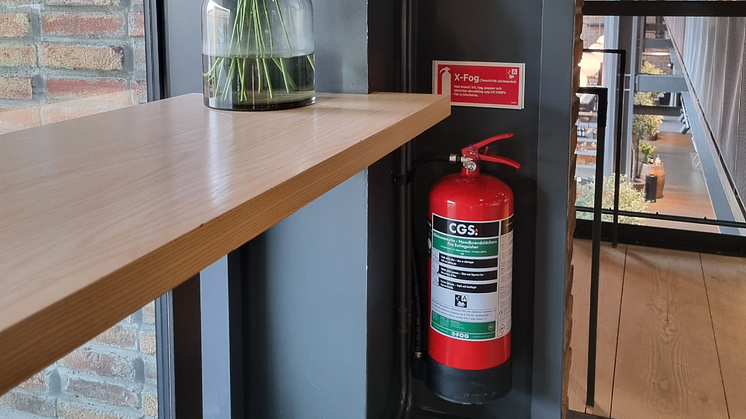 The Winery Hotel satsar på miljömässigt brandskydd