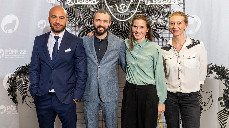 Fra venstre: Dar Salim, Samanou A. Sahlstrøm, Lisa Carlehed og Sara Namer
