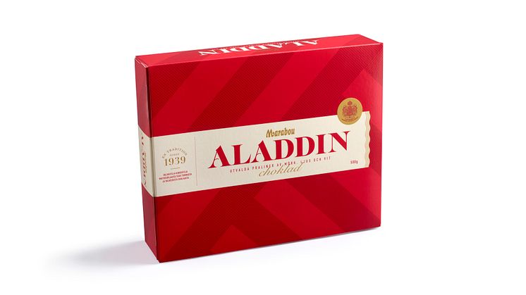 Marabou Aladdin Ny design 2018