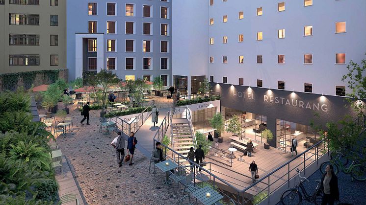 ​Forsen leder hotellbygge i nya Hagastaden