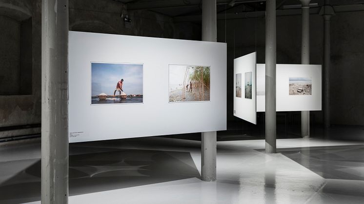 Installation view/Installationsbild Suvra Kanti Das Delta & Sediment Färgfabriken 2019 