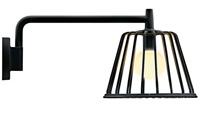 Axor_LampShower_by Nendo_Wall_Black