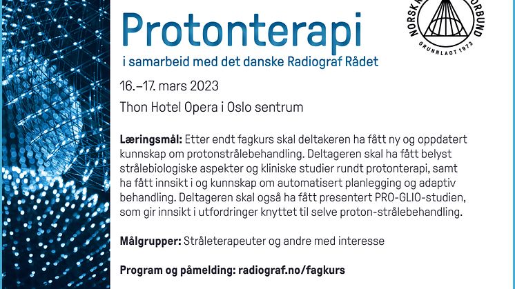 Fagkurs: Protonterapi