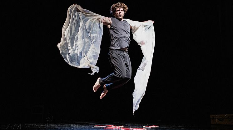 "Nijinsky", enmansföreställning med Filip Ristovski, i Stockholm