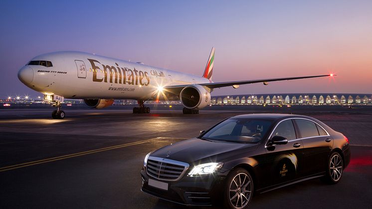 Emirates och Mercedes-benz utökar sitt samarbete.