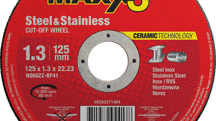 Flexovit-Maxx3-Skæreskiver -1,3mm