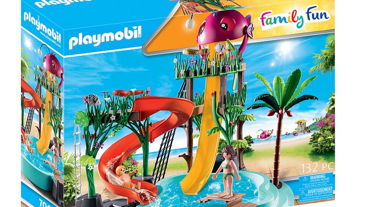 Aqua Park mit Rutschen (70609) von PLAYMOBIL