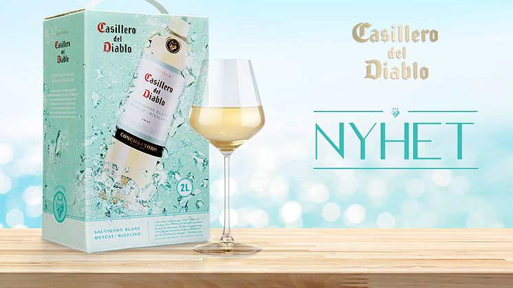Frisk och fruktig nyhet på box från Casillero del Diablo