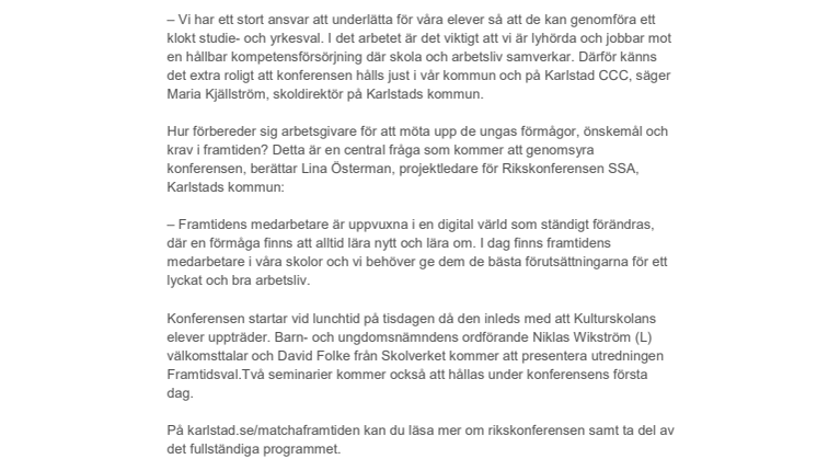 Nu är det äntligen dags för Rikskonferensen SSA 2019  