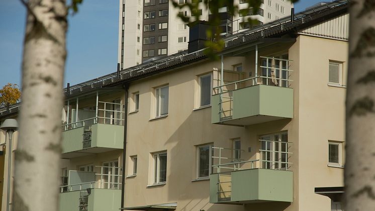 Bostadsområdet Ekbacken i Tyresö