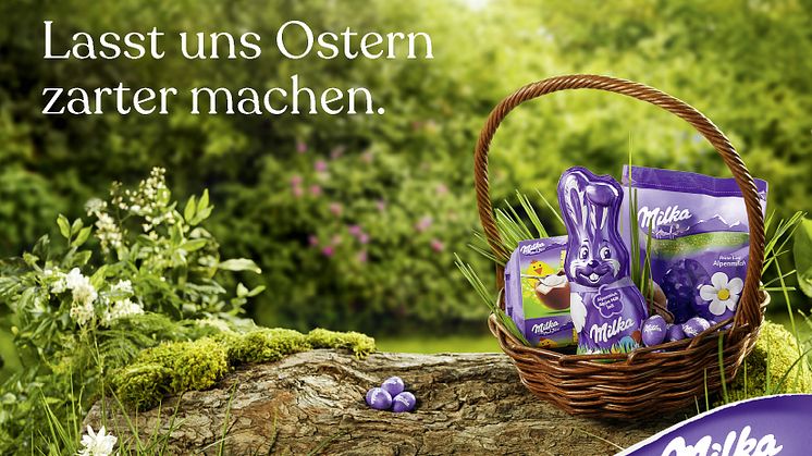 Neue Milka Kampagne: Lasst uns Ostern zarter machen