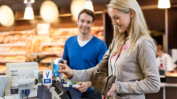 Visa und V PAY Karteninhaber tätigten im vergangenen Jahr über 1 Milliarde Zahlungen mit Kontaktloskarten