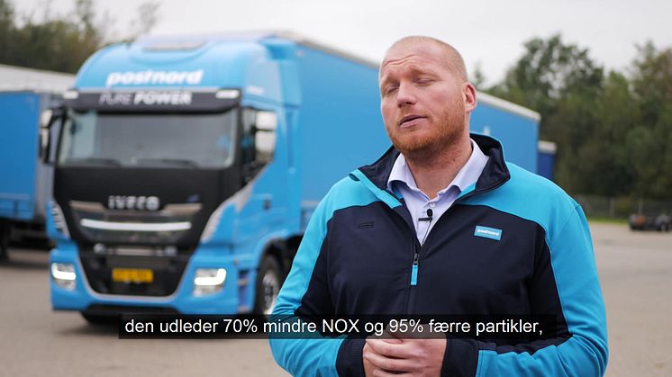 PostNord tester bæredygtig lastbiltrækker fra IVECO