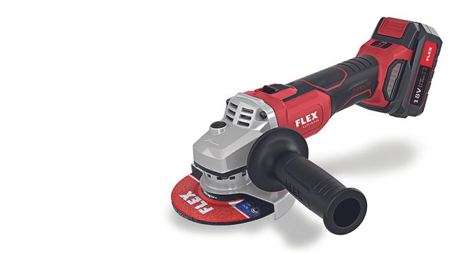 FLEX lanserar en batteridriven vinkelslip