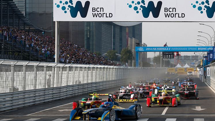 Formula E satte strøm til Beijing