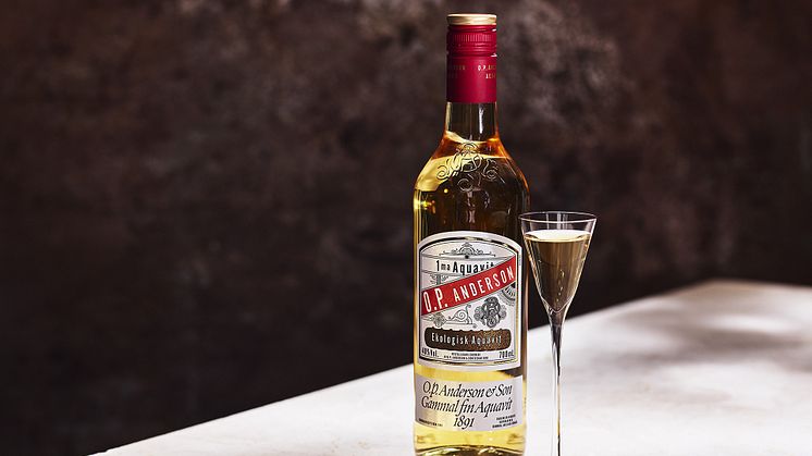 O.P. Anderson Aquavit får nya förpackningar lagom till jul