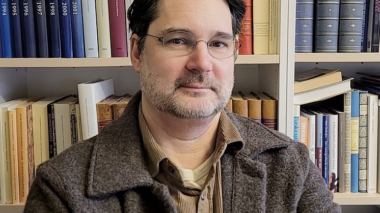 David Dunér, professor i idé- och lärdomshistoria vid Institutionen för kulturvetenskaper, Lunds universitet, har valts in som ny arbetande ledamot i Vitterhetsakademien. Foto: Privat.