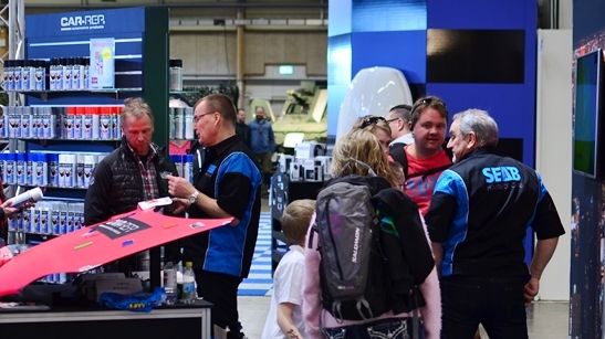 Stort intresse för RUBBERcomp® på Elmia