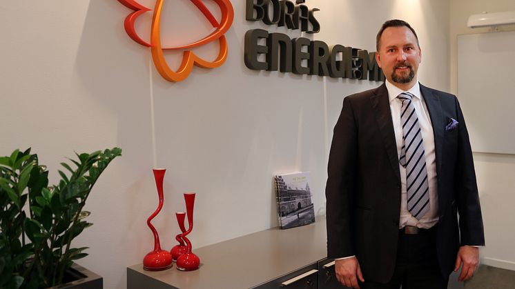 Peter Maksinen har idag utsetts till ny VD på Borås Energi och Miljö. 