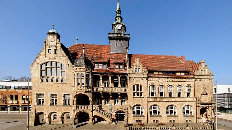 Das Rathaus von Bückeburg
