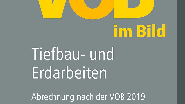 VOB im Bild – Tiefbau- und Erdarbeiten, 23. Auflage (2D/tif)