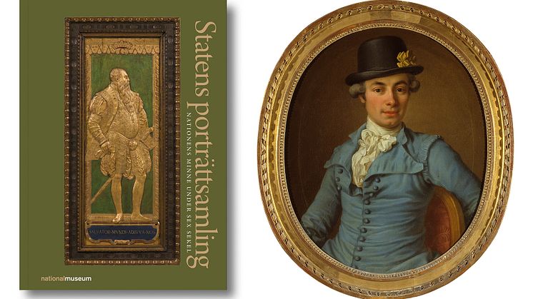 Porträtt av Adolf Ludvig Stierneld, initiativtagare till Statens porträttsamling, målat av  Ulrica Fredrica Pasch. Foto: Nationalmuseum.