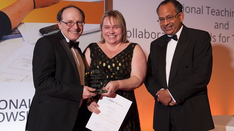 Northumbria University's Student Law Office receive a Collaborative Award for Teaching Excellence (CATE) from the Higher Education Academy