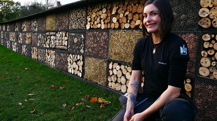 Lina Hirsch, trädgårdsingenjör i Slottsträdgården