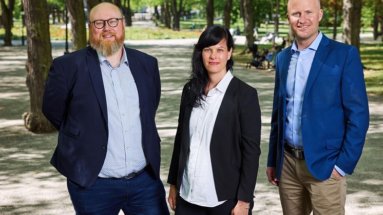 Toralf Waaktaar-Slokvik, Annika Grumert Klang och Marcus Wikner.