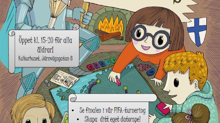 ​​Örebro stadsbibliotek firar Nordic Game Day 2015