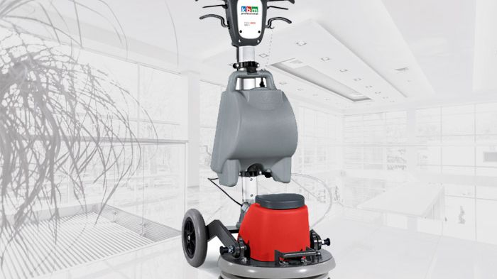 En av nyheterna i KBM Professionals sortiment - singelskur KBM Pro Red TOR43 extra spray orbital