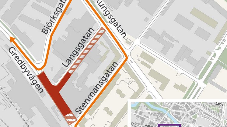 Etapp 1 påbörjas måndagen den 30 januari.