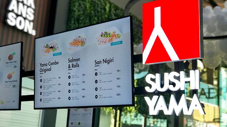 Sushi Yama i Gränbystaden