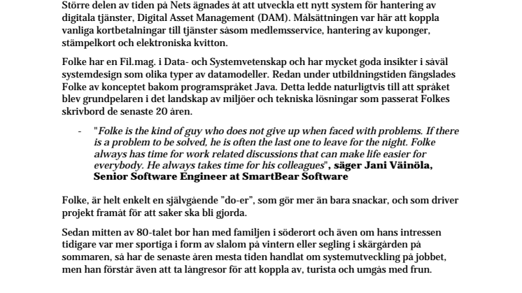 Nyckeln till stor framgång är passion för det man gör