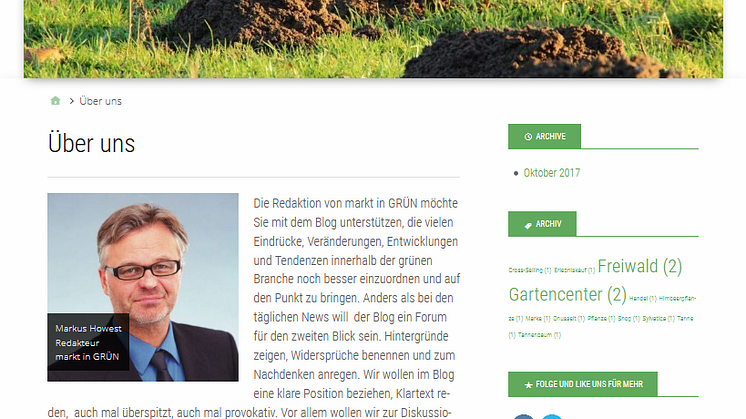 blog-markt-in-gruen: meinungsstark und interaktiv