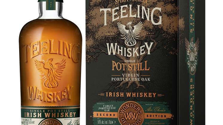 Teeling Wonders of Wood Single Pot Still Series Two Bottle and Box