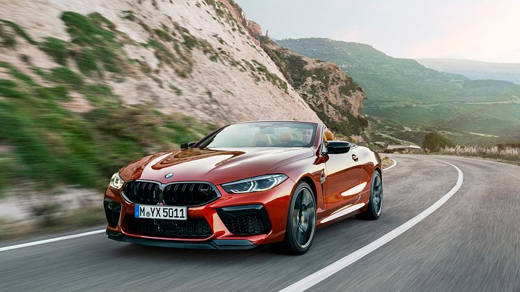 Nye BMW M8 Competition Cabriolet