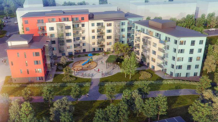 Pressinbjudan: Nu tas första spadtaget för Brf Karlavagnen i Norrköping
