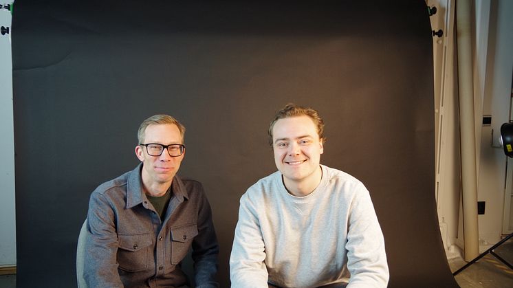 Stefan Krook, ordförande, och John Diklev, VD och grundare.