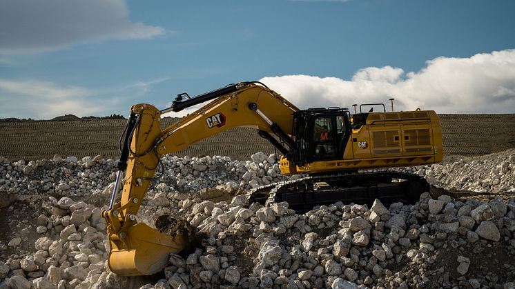 Nu kommer tungviktarna i Next Generation: Caterpillar lanserar grävmaskinerna Cat 352, Cat 374 och Cat 395